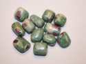 Tumbled Ruby In Zoisite