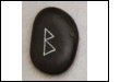 Handcrafted Black Scrying Mirror