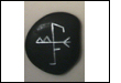 Handcrafted Black Scrying Mirror