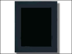 Black Scrying Mirror 10x8
