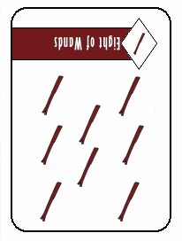 8 Of Wands Reversed