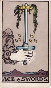 Ace of Swords Tarot Meaning and Interpretation