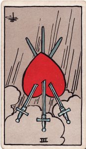 3 of Swords Reversed Tarot Meaning and Interpretation