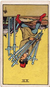 7 of Swords Reversed Tarot Meaning and Interpretation