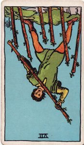 7 of Wands Reversed Tarot Meaning and Interpretation