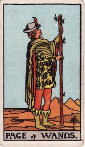 Page of Wands Tarot Meaning and Interpretation