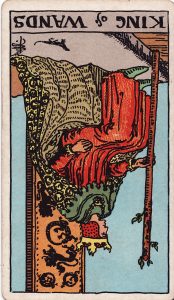 King of Wands Reversed Tarot Meaning and Interpretation