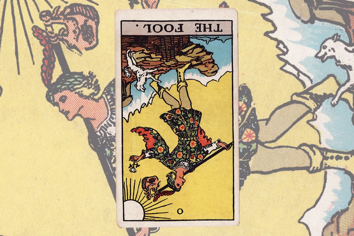 0 The Fool Reversed Tarot Meaning