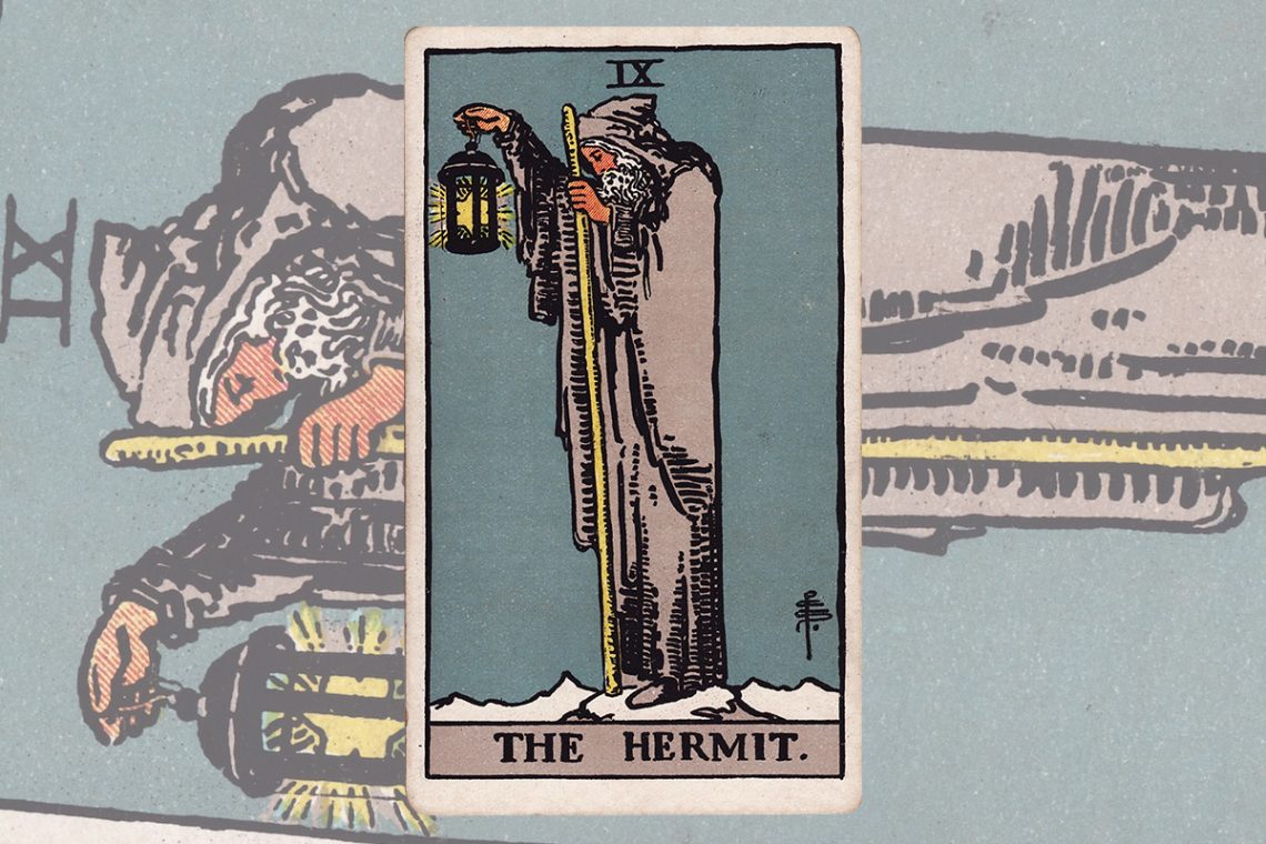 09 The Hermit Tarot Meaning