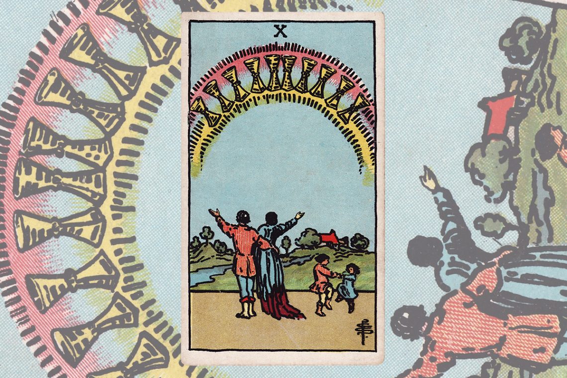 10 of Cups Tarot Meaning