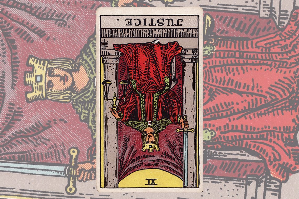 11 Justice Reversed Tarot Meaning