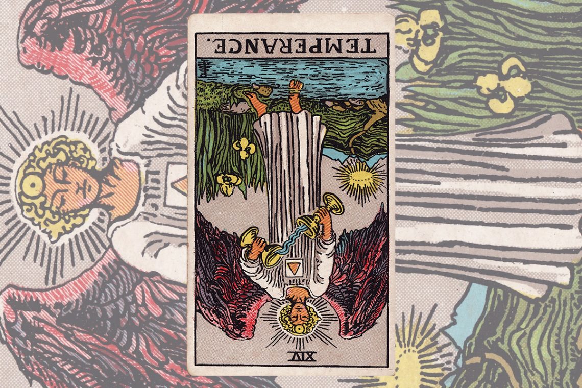 14 Temperance Reversed