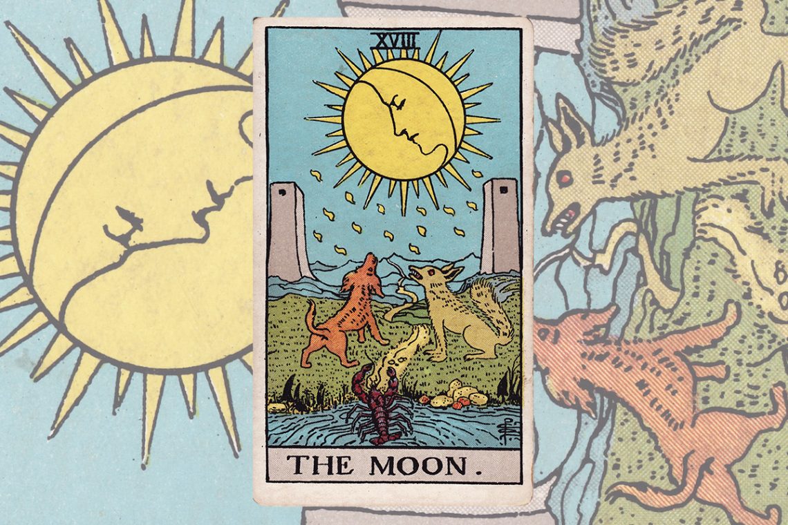 18 The Moon Tarot Meaning