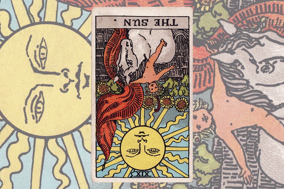 19 The Sun Reversed Tarot Meaning