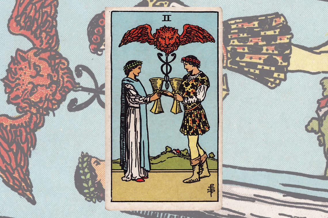 2 of Cups Tarot Meaning