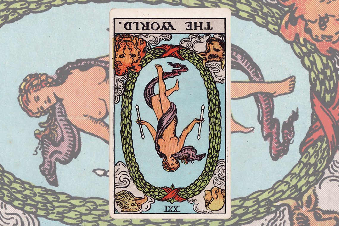 21 The World Reversed Tarot Meaning