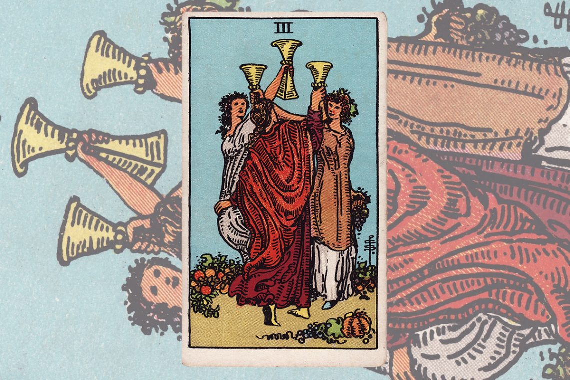 3 of Cups Tarot Meaning