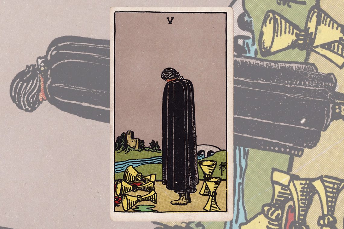 5 of Cups Tarot Meaning