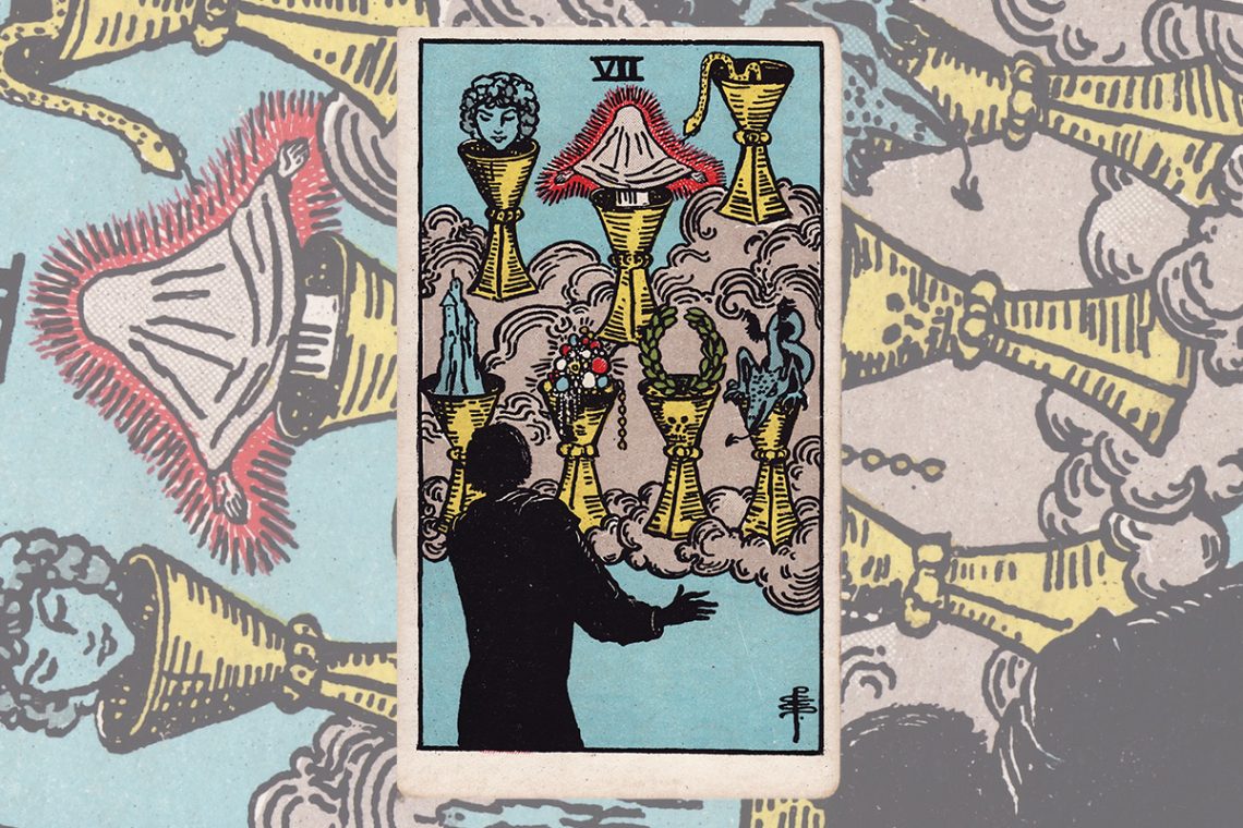 7 of Cups Tarot Meaning