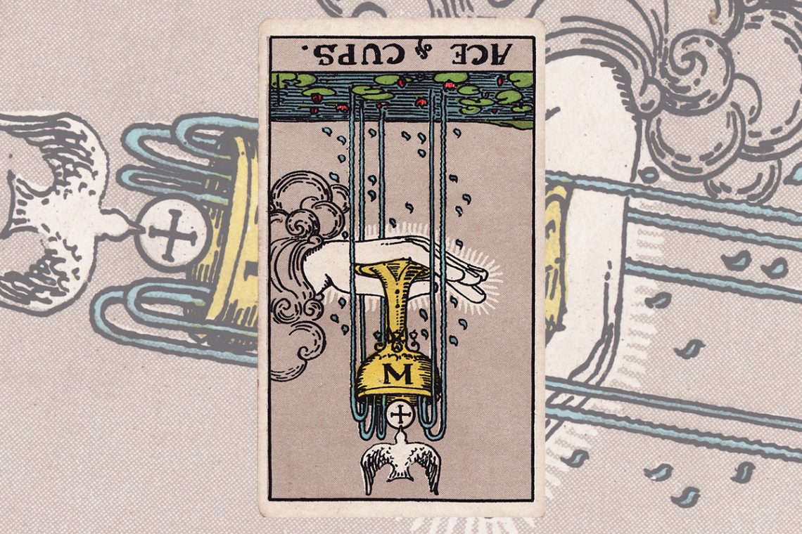 Ace of Cups Reversed Tarot Meaning