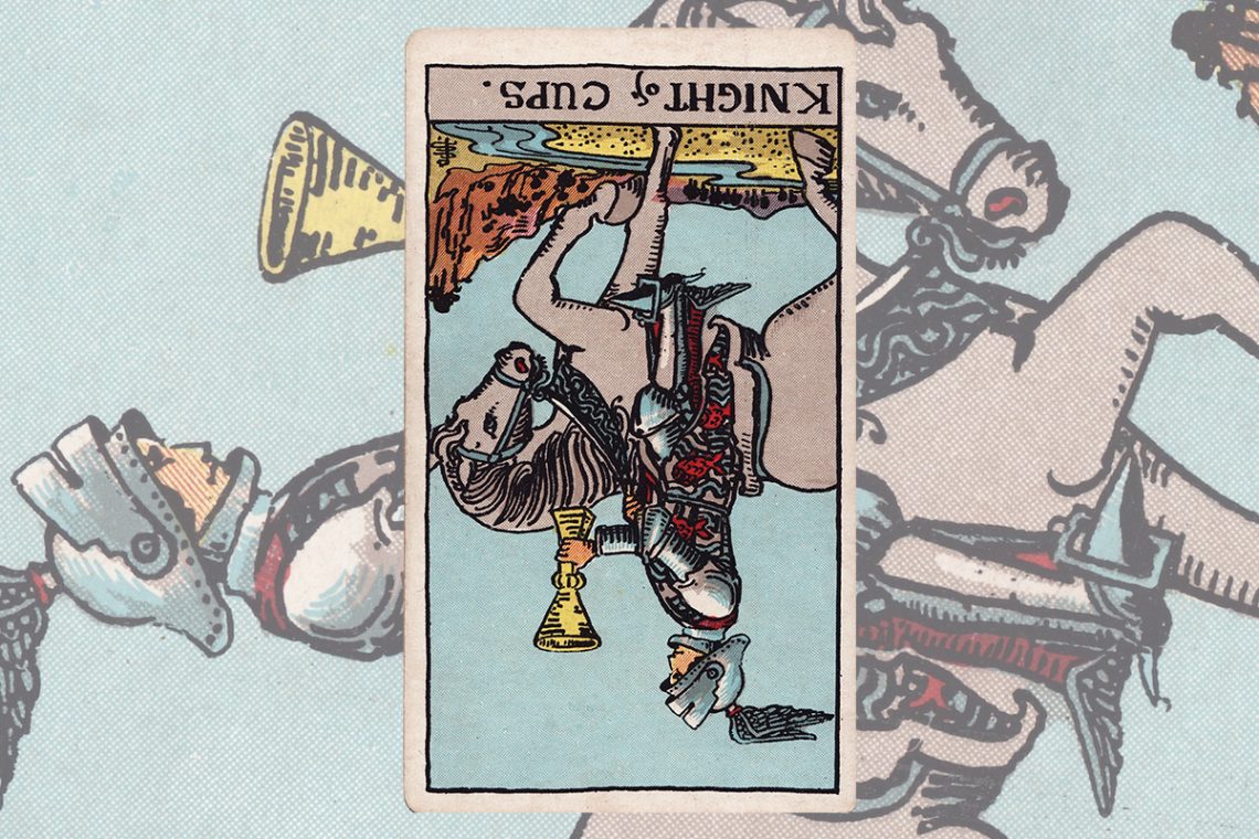 Knight of Cups Reversed Tarot Meaning